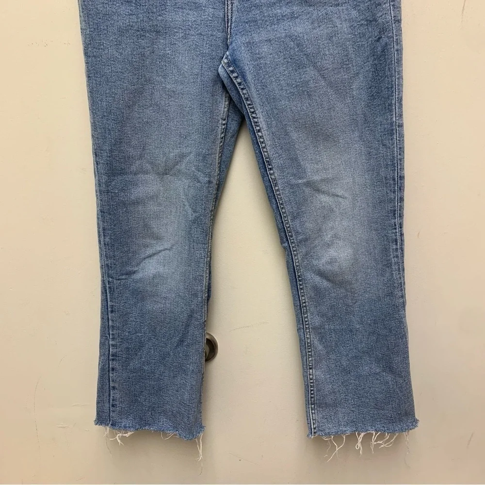 Zara High Rise Straight Jeans